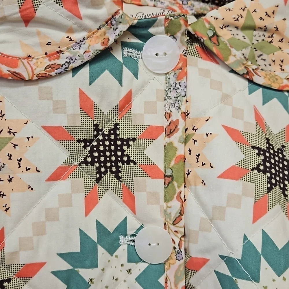 Universal Thread Multicolor Star Pattern Jacket - Picture 6 of 9